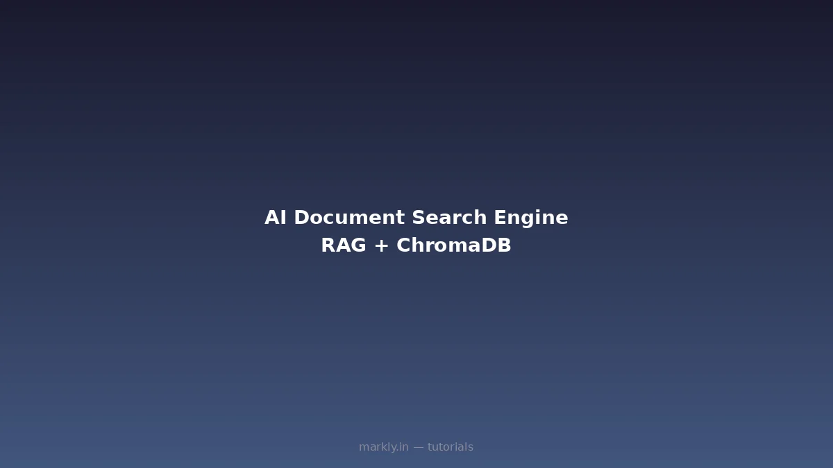 AI Document Search Engine