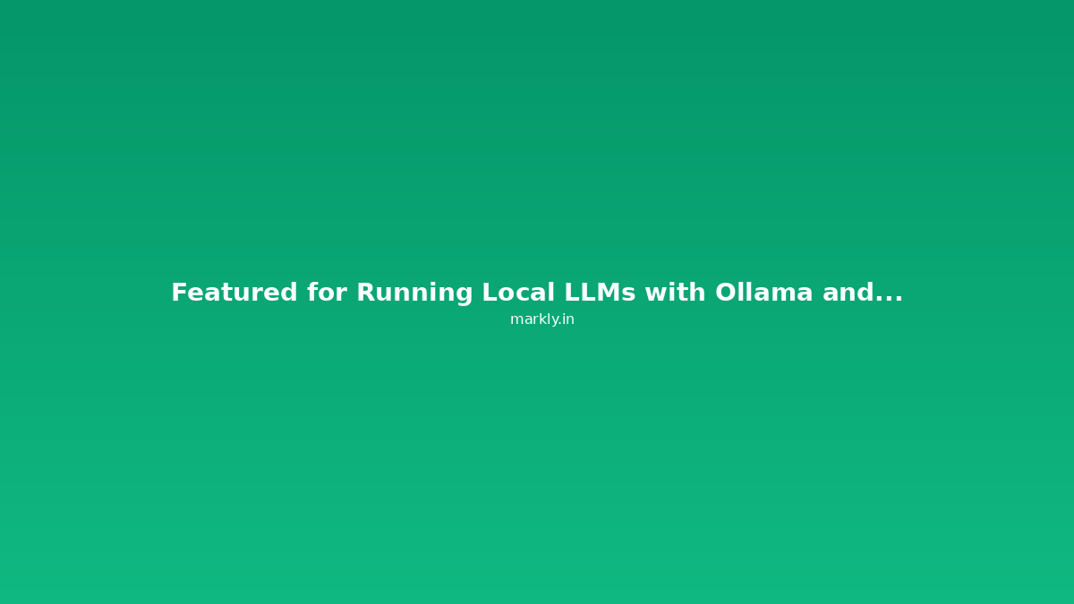 Complete Guide to Running Local LLMs with Ollama and LM Studio...