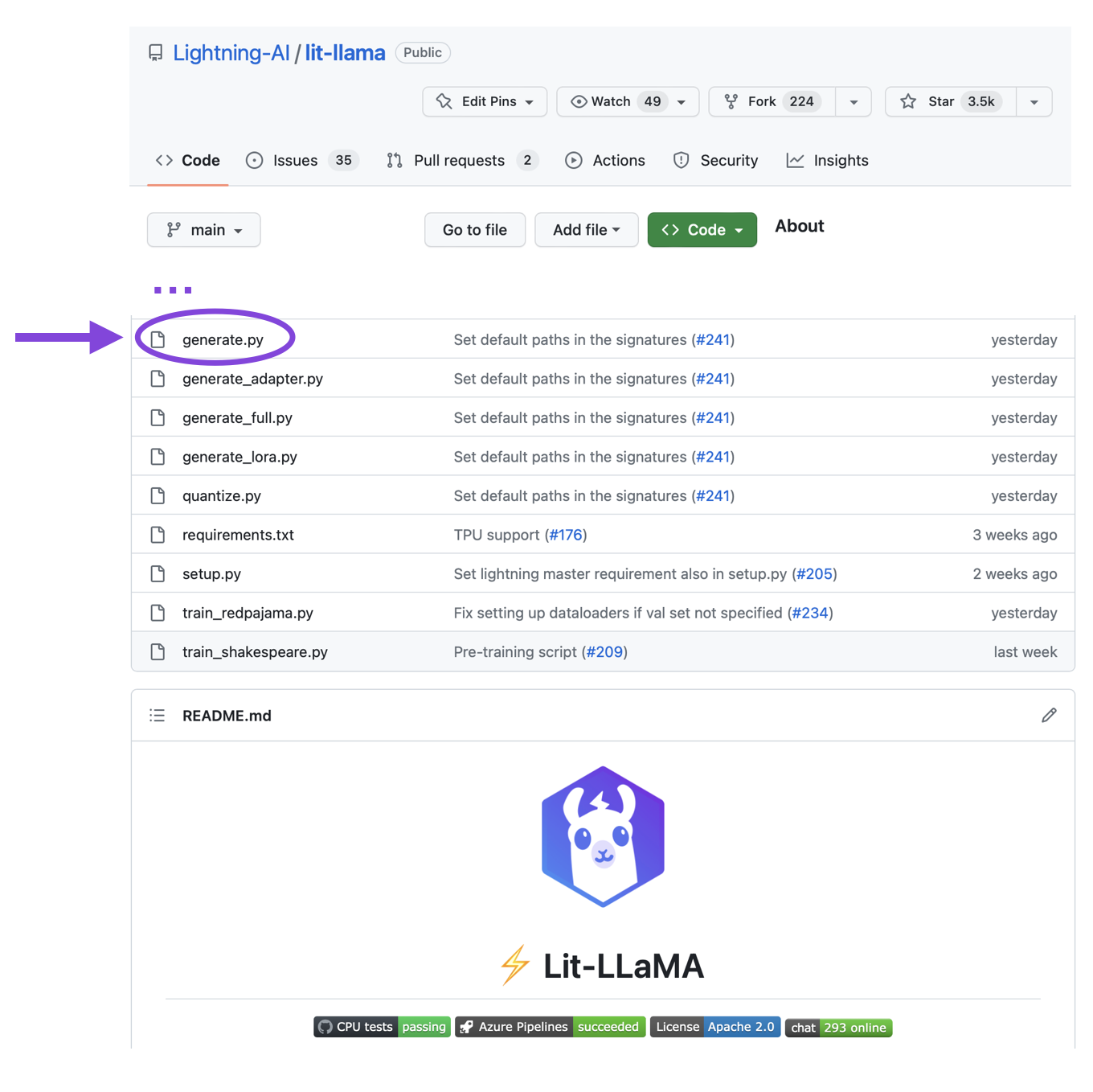Flow for article