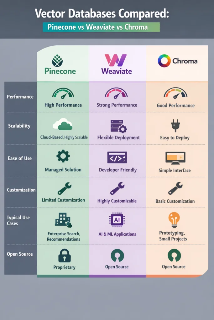 Comparison Table for article