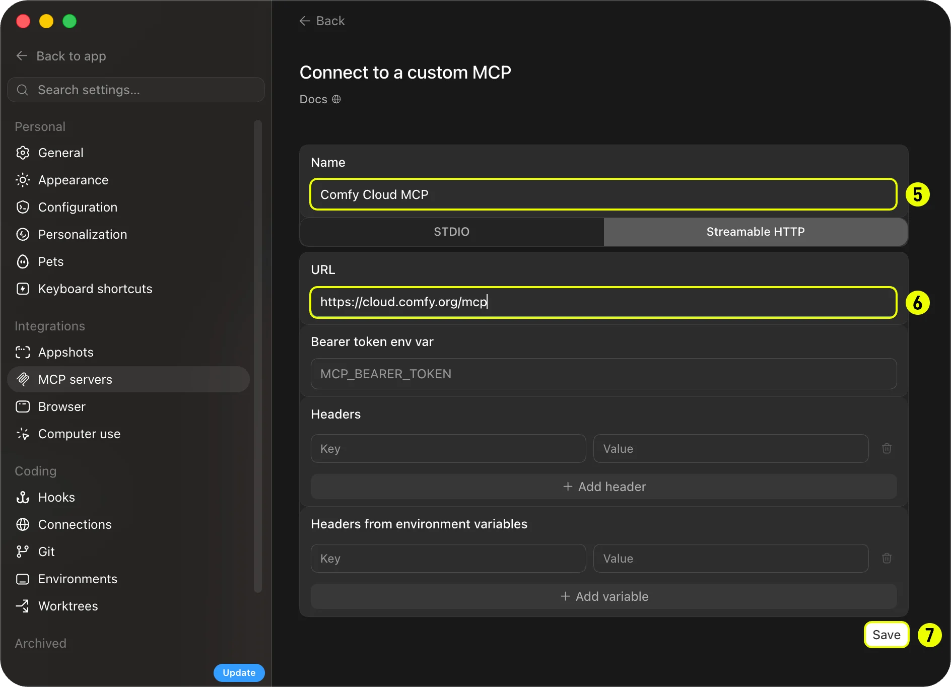 Tool 2: comfyui-mcp