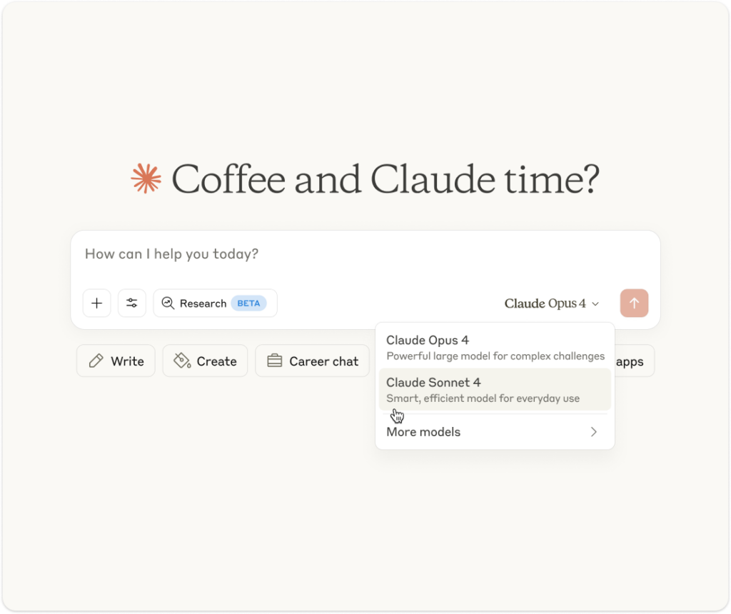 Comparison A: Claude 4